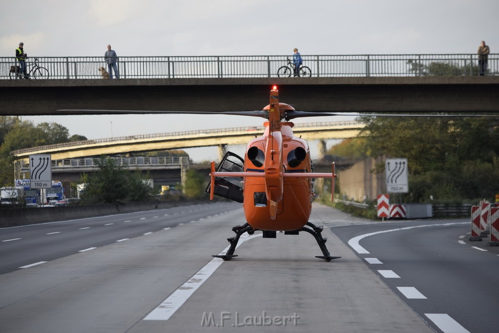 VU mehrere PKW A 3 Rich Oberhausen Hoehe AK Koeln Ost P128.JPG - Miklos Laubert